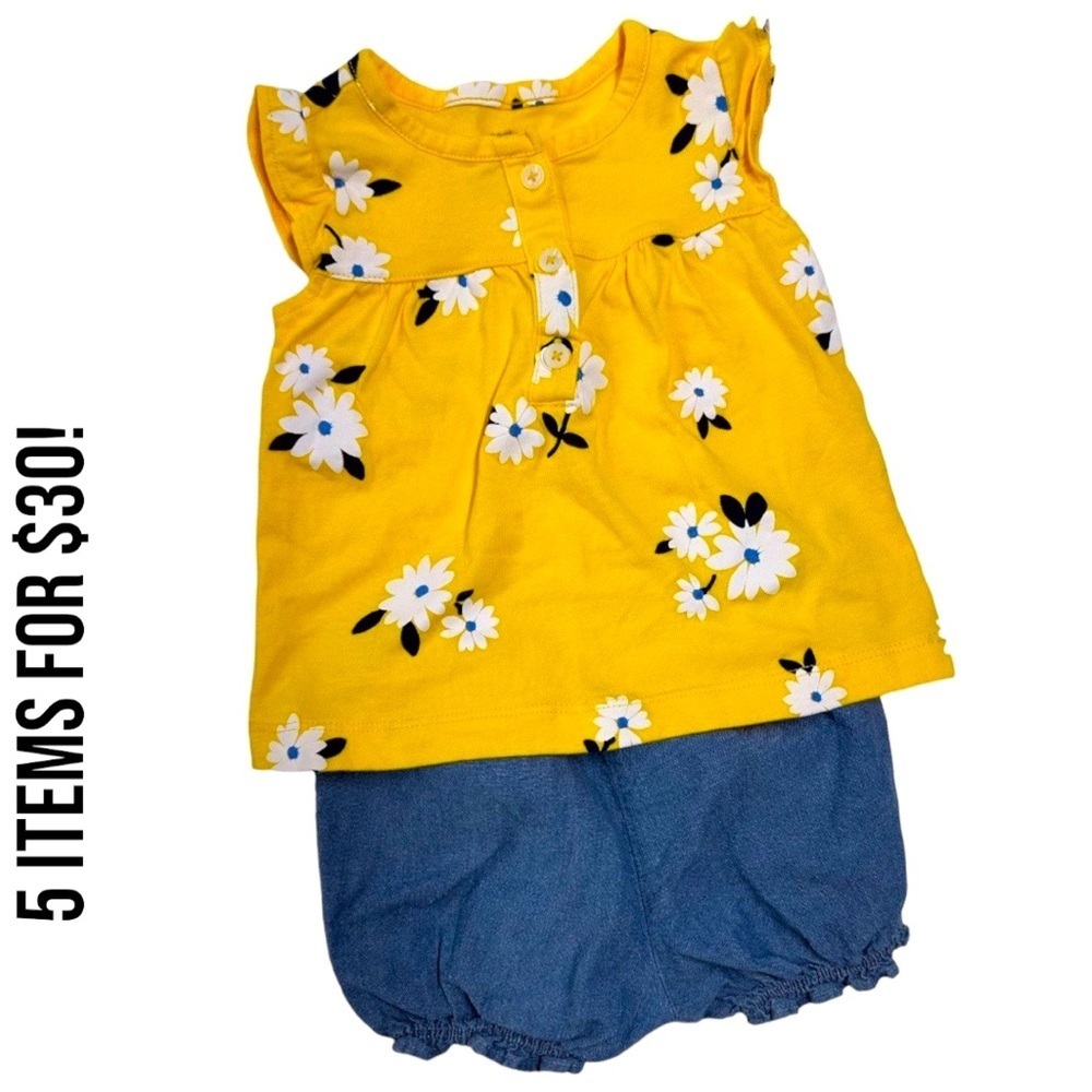 5/$30 Carter’s 9 Months Baby Girl Matching Outfit